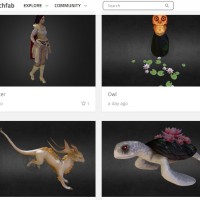 sketchfab 3D Printing model