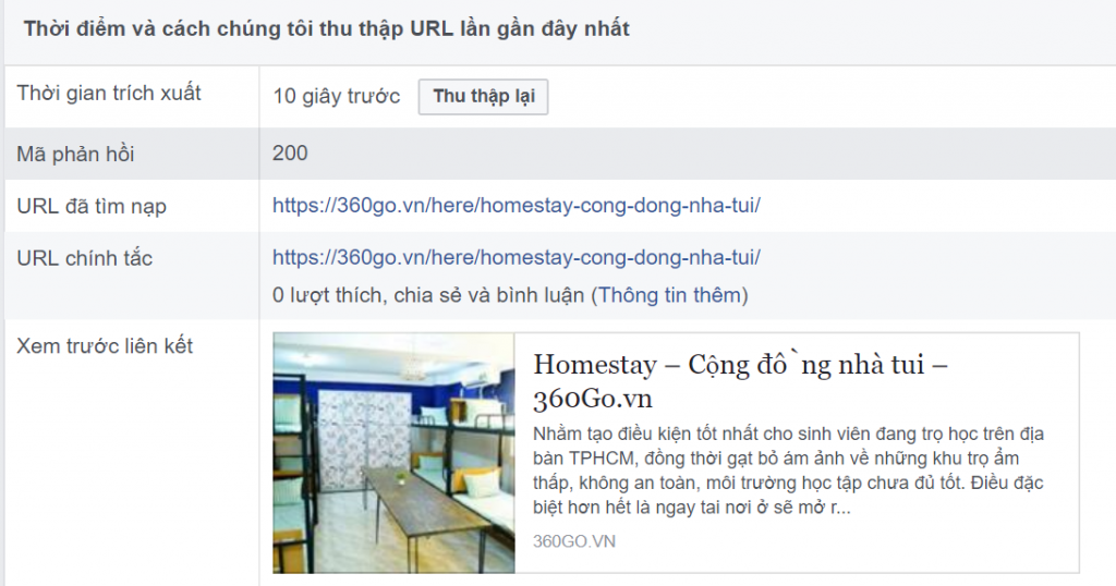 Xóa cache thumbnail link chia sẻ trên Facebook Xóa cache thumbnail link chia sẻ trên Facebook